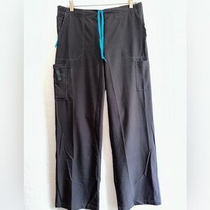 Carhartt Black Pants with Blue Accents